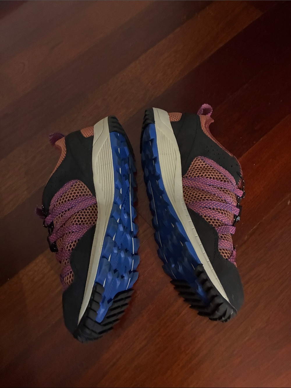 Merrell Women’s Purple and Rust Mesh Trail Shoes - Picture 5 of 8